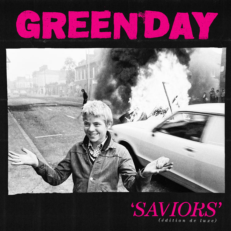 Green Day | Saviors (Édition De Luxe) (Clear With Hot Pink Splatter) (2Lp) - Vinyl