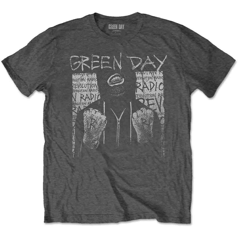 Green Day | Ski Mask - T-Shirt Grey