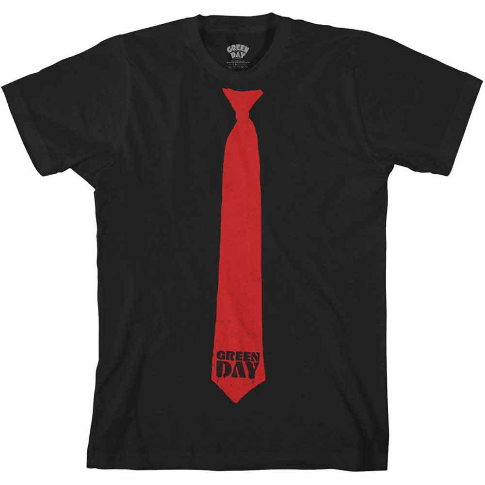 Green Day | Tie - T-Shirt Black