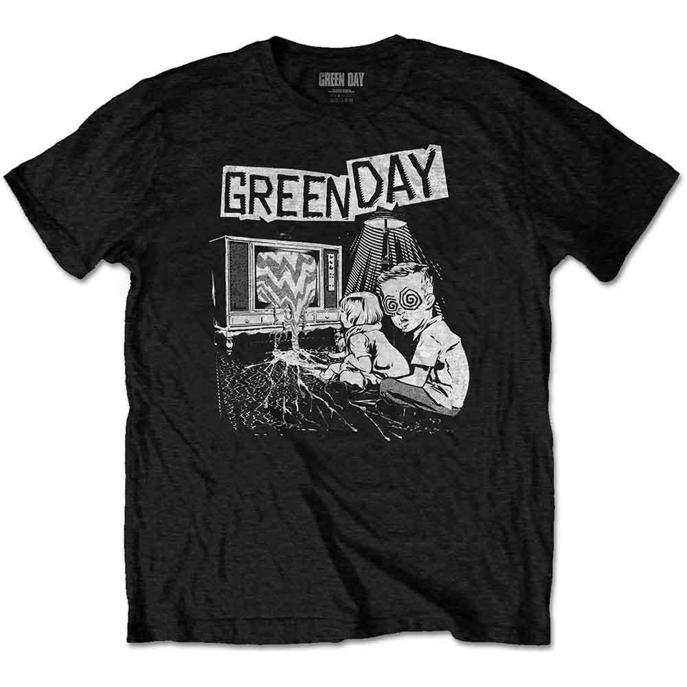 Green Day | TV Wasteland - T-Shirt Black