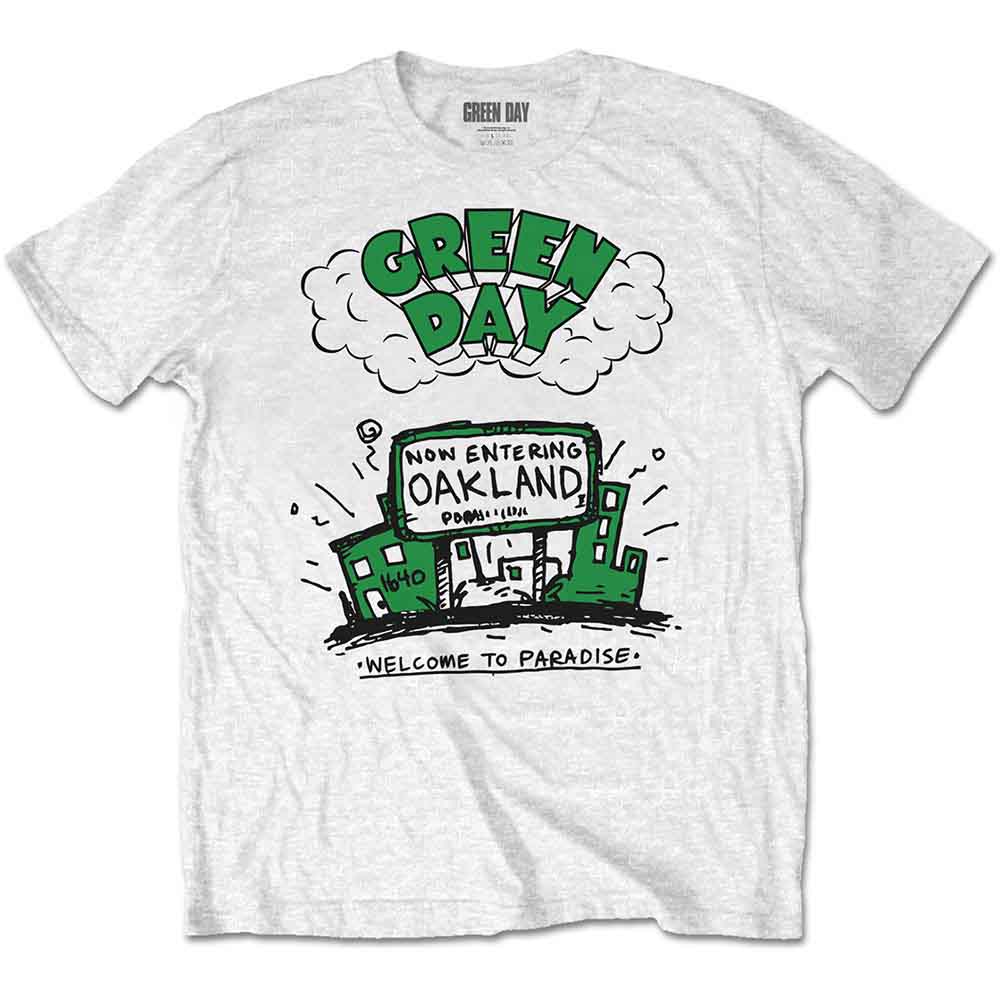 Green Day | Welcome to Paradise - T-Shirt White