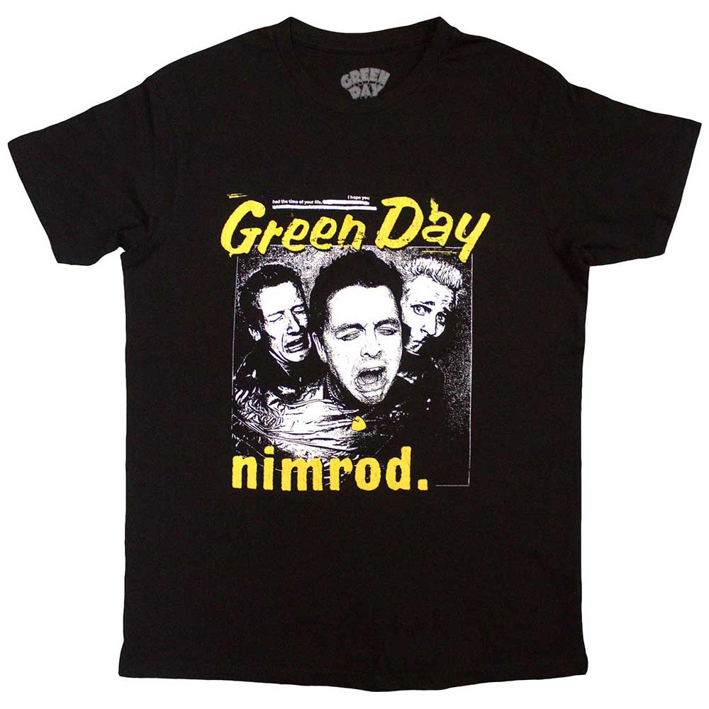 Green Day | Yellow Pick -Nimrod - Black