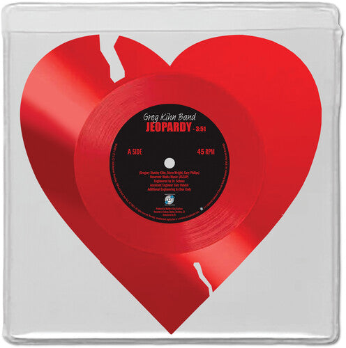 Greg Kihn Band | Jeopardy/ The Breakup Song (They Don't Write 'Em) (Limited Edition, Heart Shaped Red Vinyl) - Vinyl