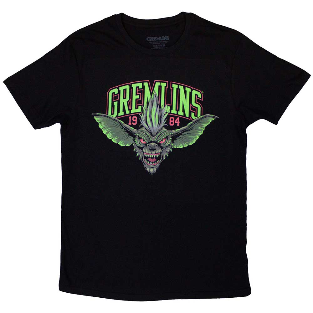 Gremlins | Stripe 1984 Green Logo - Black