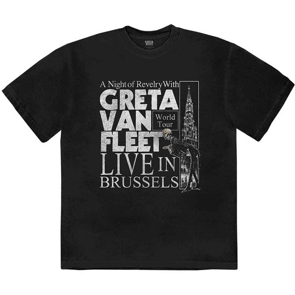 Greta Van Fleet | Night of Revelry - T-Shirt Black