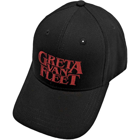Greta Van Fleet | Red Logo - Black