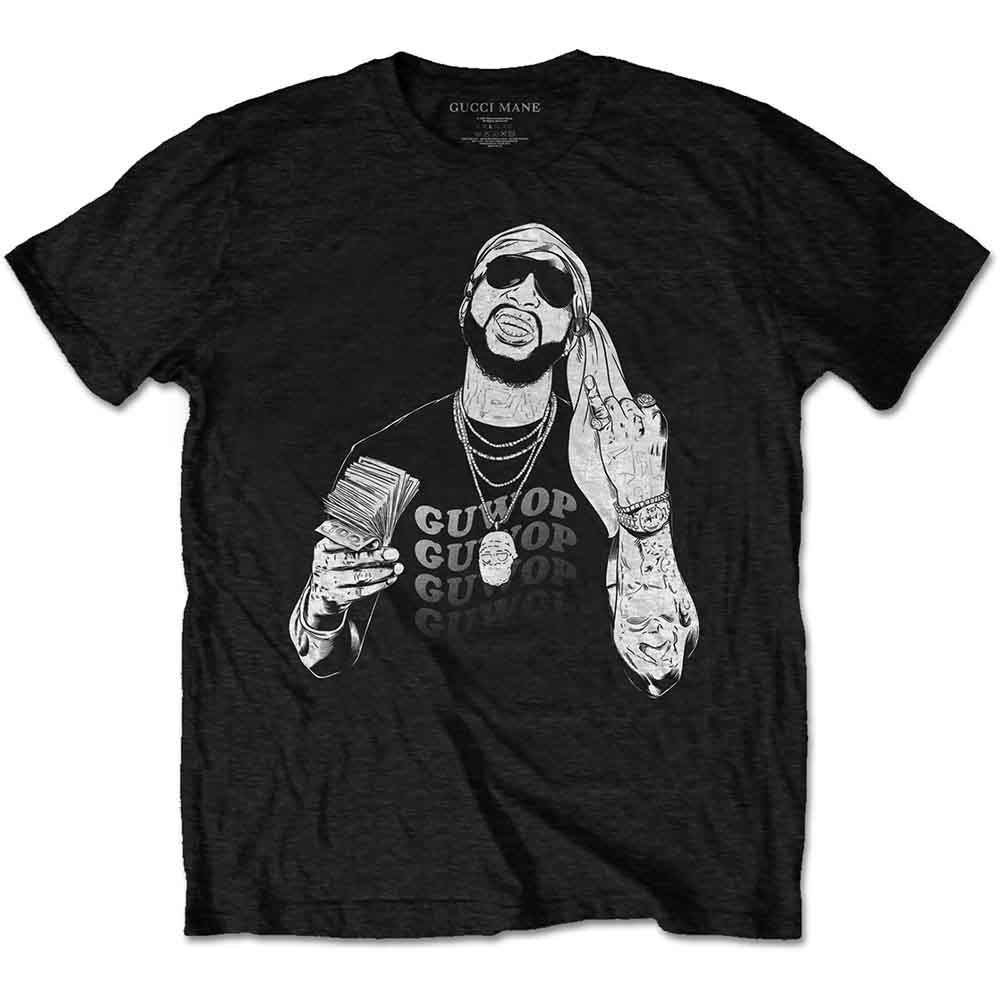 Gucci Mane (GUWOP) | Pinkies Up - T-Shirt Black