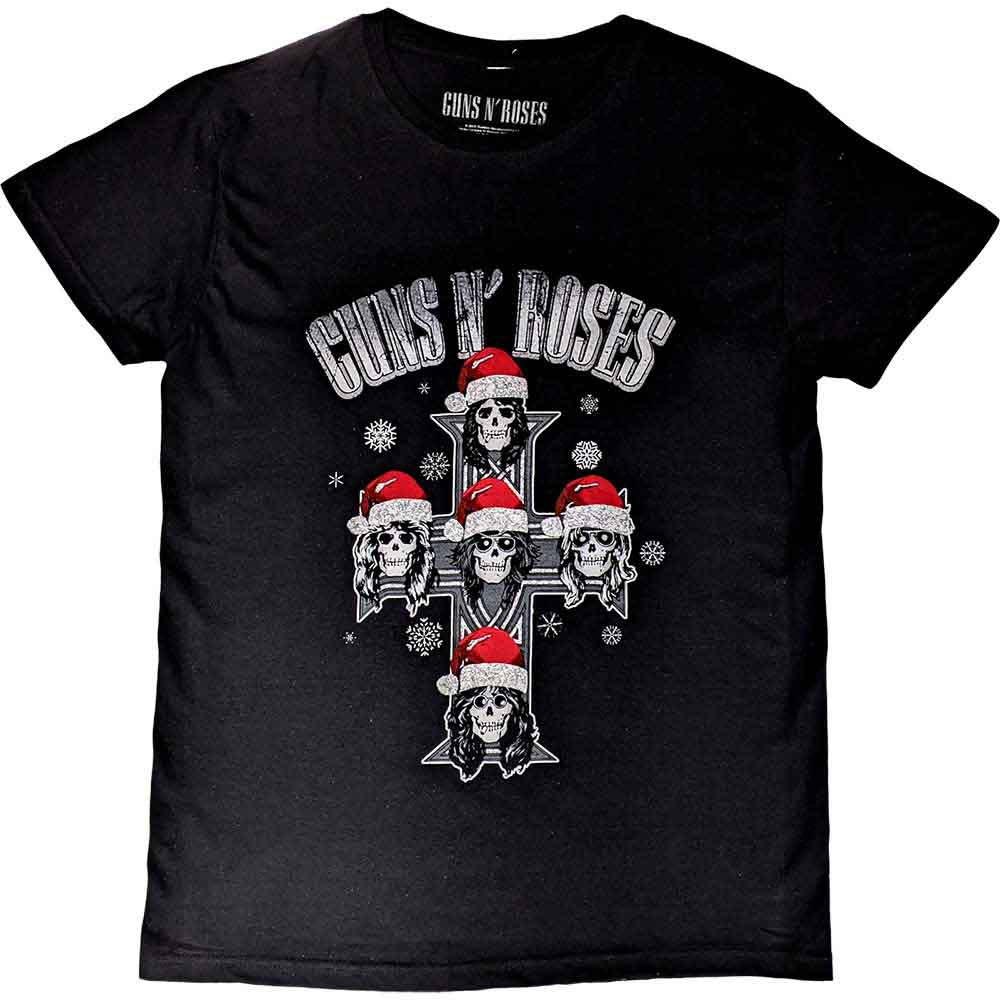 Guns N' Roses | Appetite Christmas - T-Shirt Black