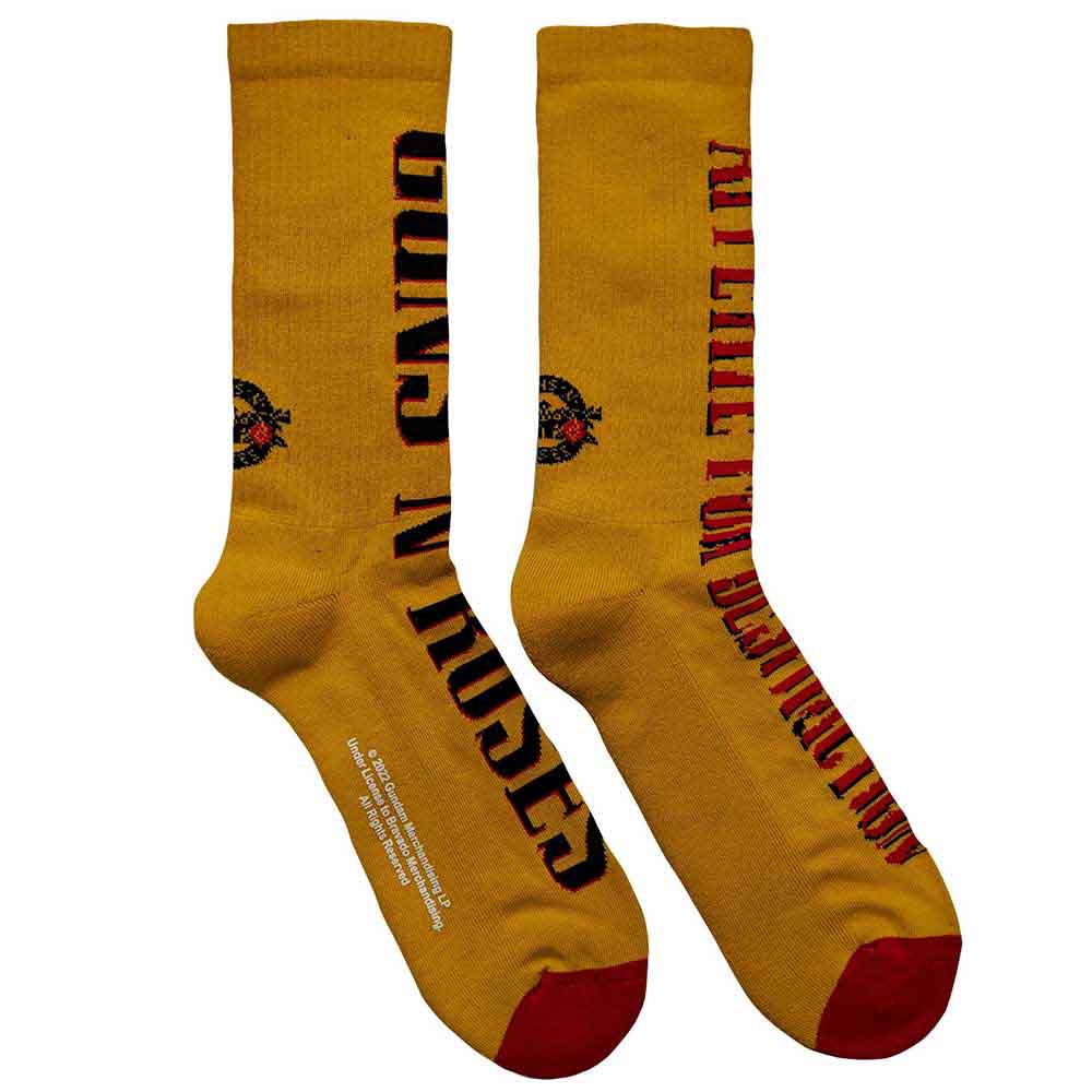 Guns N' Roses | Appetite for Destruction - Socks Yellow