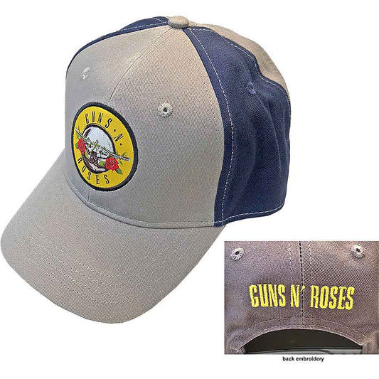 Guns N' Roses | Circle Logo - Hat Blue, Grey