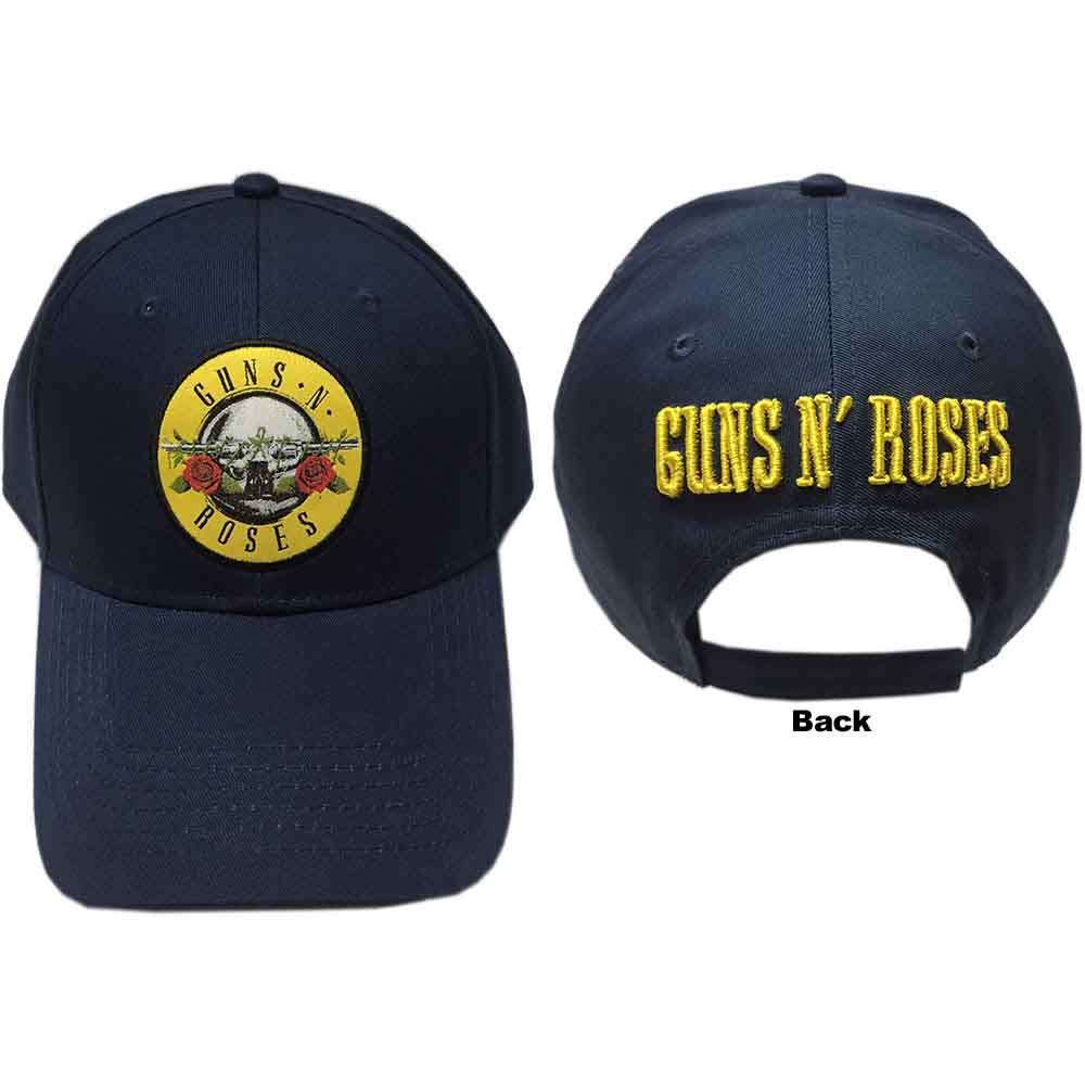 Guns N' Roses | Circle Logo - Hat Blue