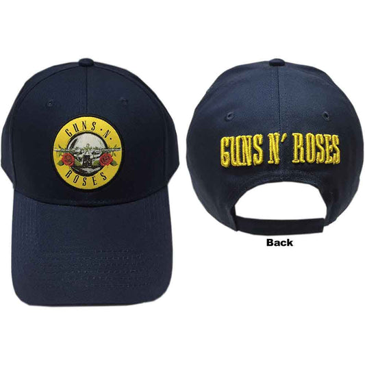 Guns N' Roses | Circle Logo - Hat Blue