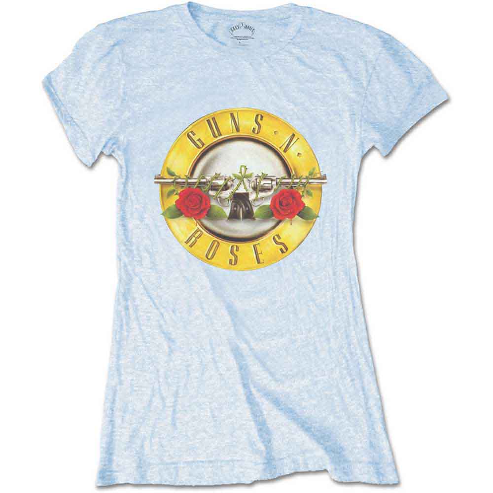 Guns N' Roses | Classic Bullet Logo - T-Shirt Blue