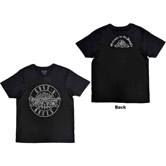 Guns N' Roses | Classic Bullet Mono - T-Shirt Black