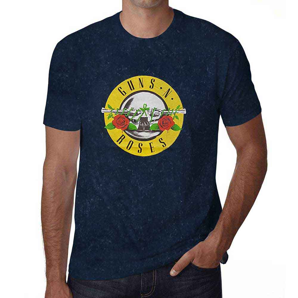 Guns N' Roses | Classic Logo - T-Shirt Blue