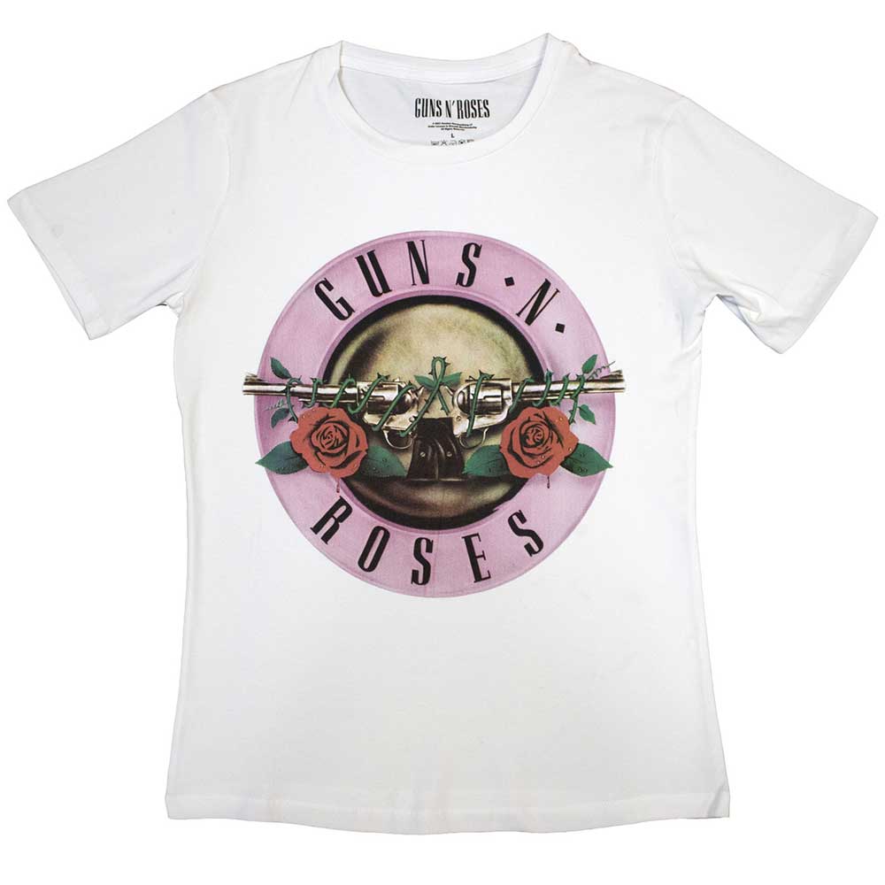 Guns N' Roses | Classic Logo - T-Shirt White