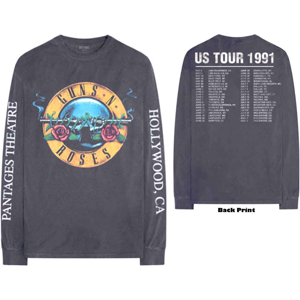 Guns N' Roses | Hollywood Tour - T-Shirt Grey