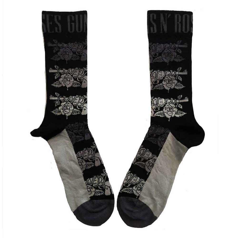 Guns N' Roses | Monochrome Pistols - Socks Black