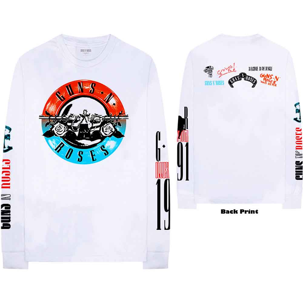 Guns N' Roses | Motorcross Logo - T-Shirt White