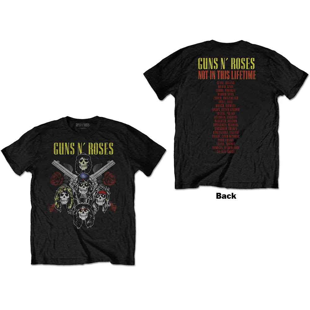 Guns N' Roses | Pistols & Roses - T-Shirt Black