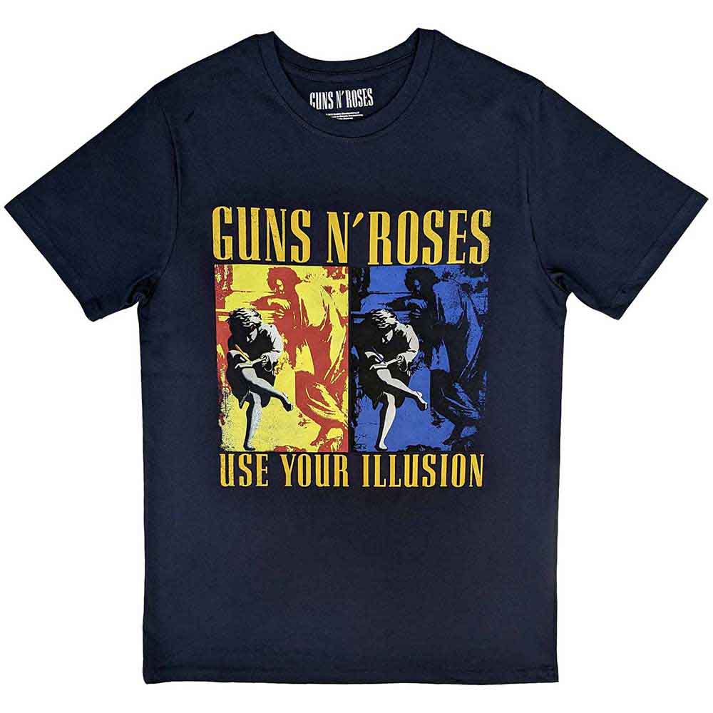 Guns N' Roses | Use Your Illusion Navy - T-Shirt Blue