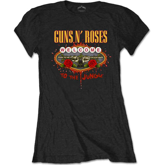 Guns N' Roses | Welcome to the Jungle - T-Shirt Black