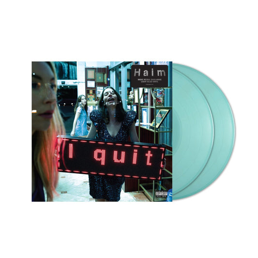 Haim | "I Quit" (2 Lp) (Translucent Blue Vinyl) (Gatefold Jacket) (Indie Exclusive) - Vinyl