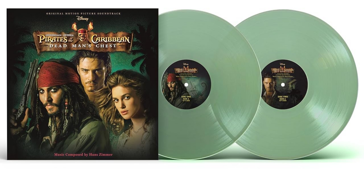 Hans Zimmer | Pirates of the Caribbean: Dead Man's Chest (Original Soundtrack) (Coke Bottle Clear Colored Vinyl) (2 Lp's) - Vinyl