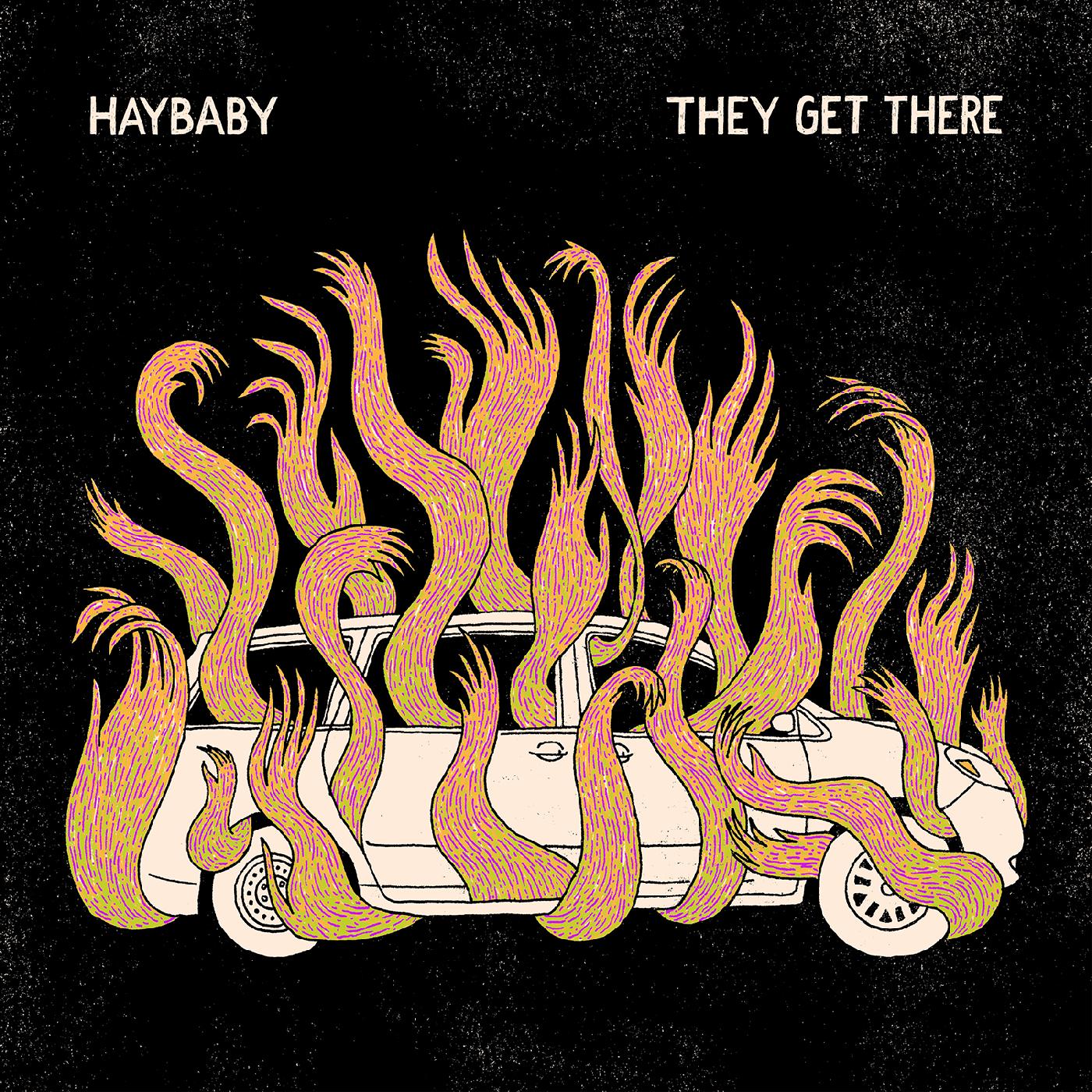 Haybaby | They Get There (LIGHT BLUE CASSETTE) - Cassette