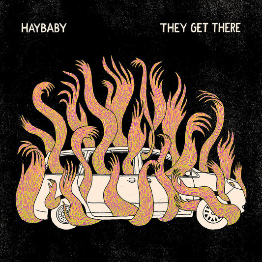 Haybaby | They Get There (LIGHT BLUE CASSETTE) - Cassette