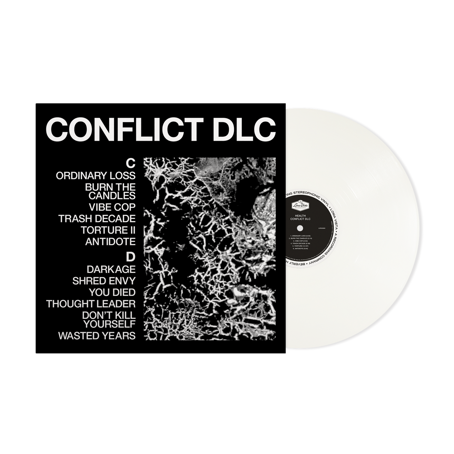 Health | Conflict Dlc (Indie Exclusive) [White] [Signed Insert] - Vinyl