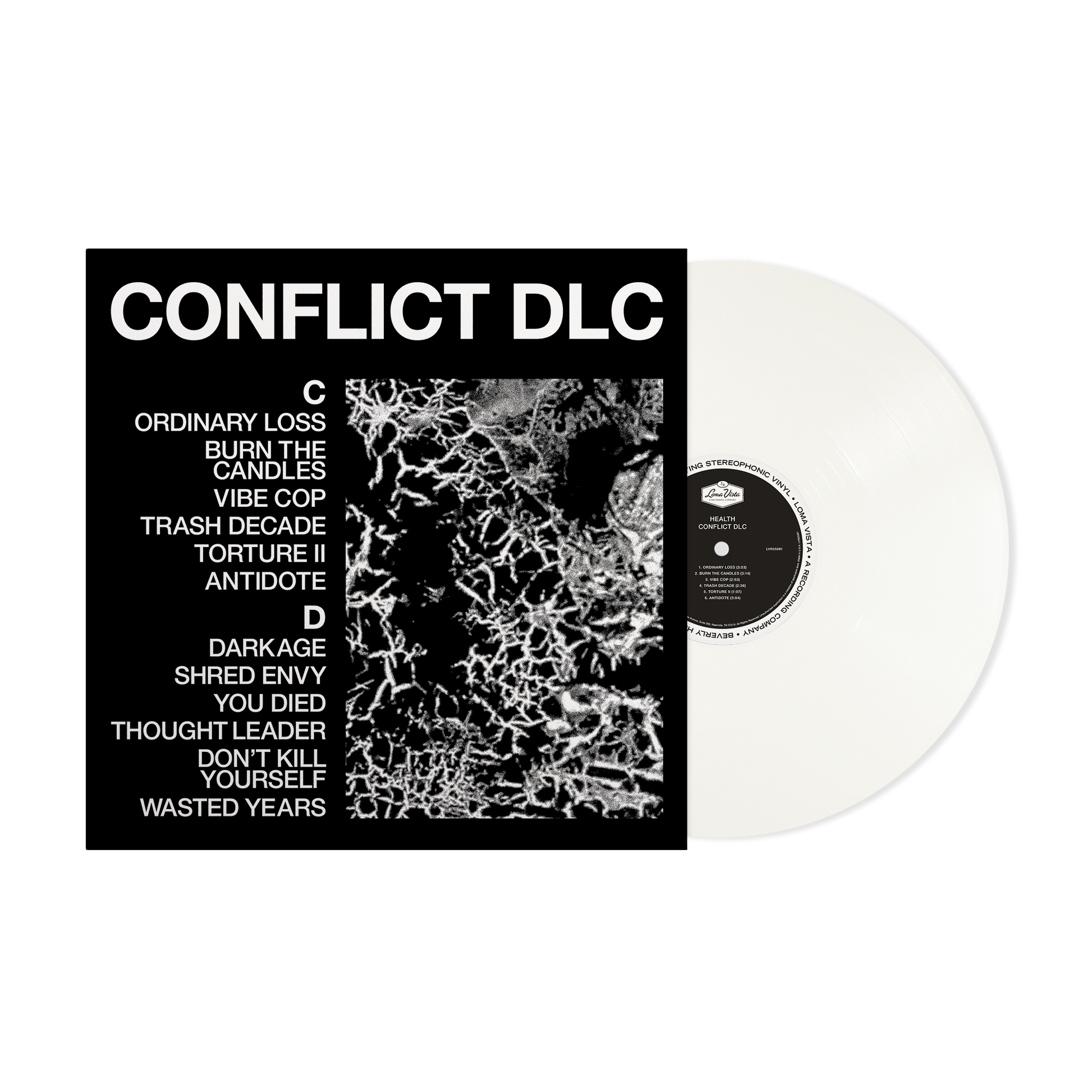 Health | Conflict Dlc (Indie Exclusive) [White] [Signed Insert] - Vinyl