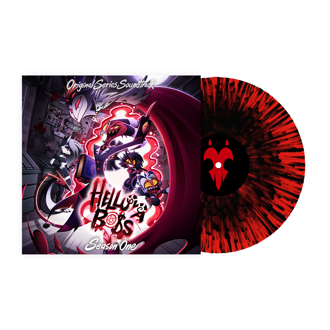 Helluva Boss | Helluva Boss: Season 1 (Original Soundtrack) [Indie Exclusive Demon Blood Vinyl] - Vinyl