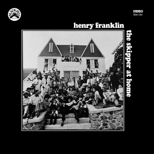 Henry Franklin | The Skipper At Home - Remastered (Blue With Black Swirl Vinyl) - Vinyl