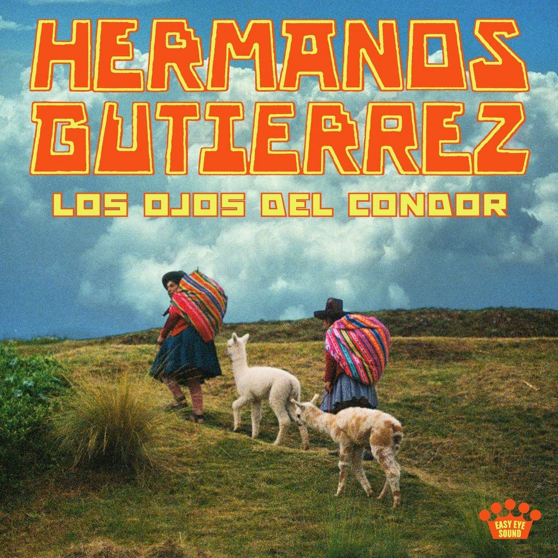 Hermanos Gutiérrez | Los Ojos Del Cóndor (Indie Exclusive, Solar Flare Colored Vinyl) - Vinyl