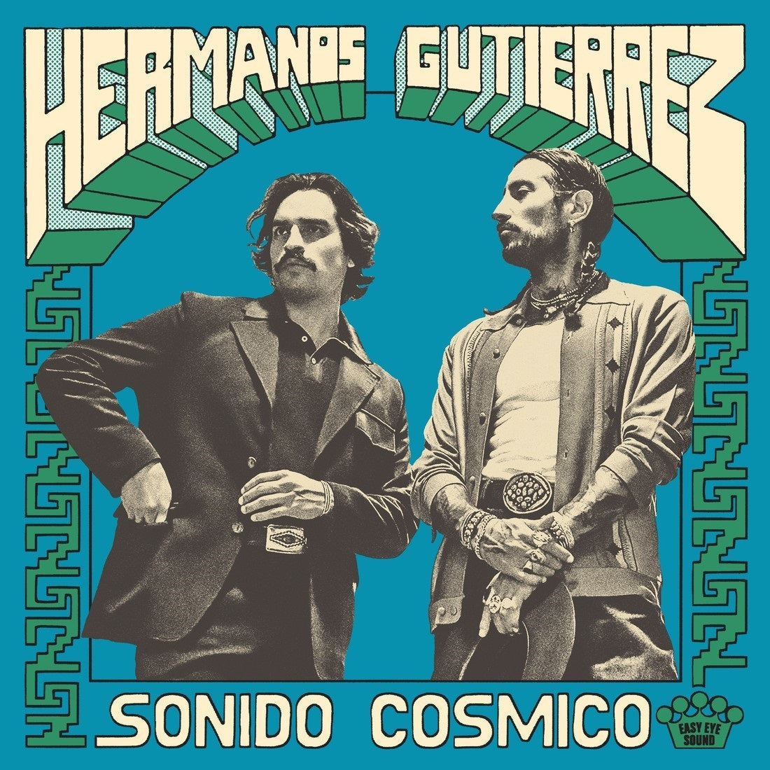 Hermanos Gutiérrez | Sonido Cósmico [Blue/Yellow Marble LP] - Vinyl