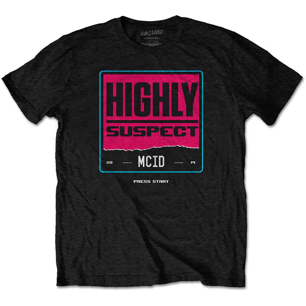 Highly Suspect | Press Start - T-Shirt Black