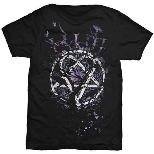 Him | Crows - T-Shirt Black