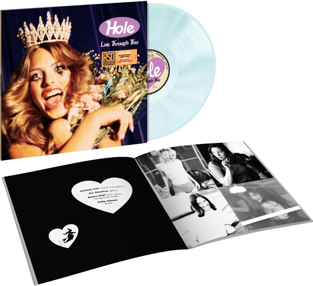 Hole | Live Through This (Indie Exclusive, Limited Edition, 180 Gram Pop Bottle Clear Colored Vinyl) - Vinyl