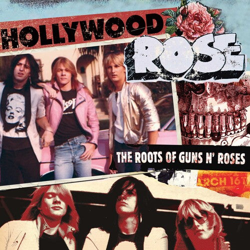 Hollywood Rose | The Roots Of Guns N' Roses (Colored Vinyl, Red & White Splatter, Limited Edition, Remixes) - Vinyl