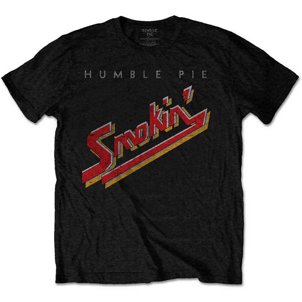 Humble Pie | Smokin' Vintage - T-Shirt Black