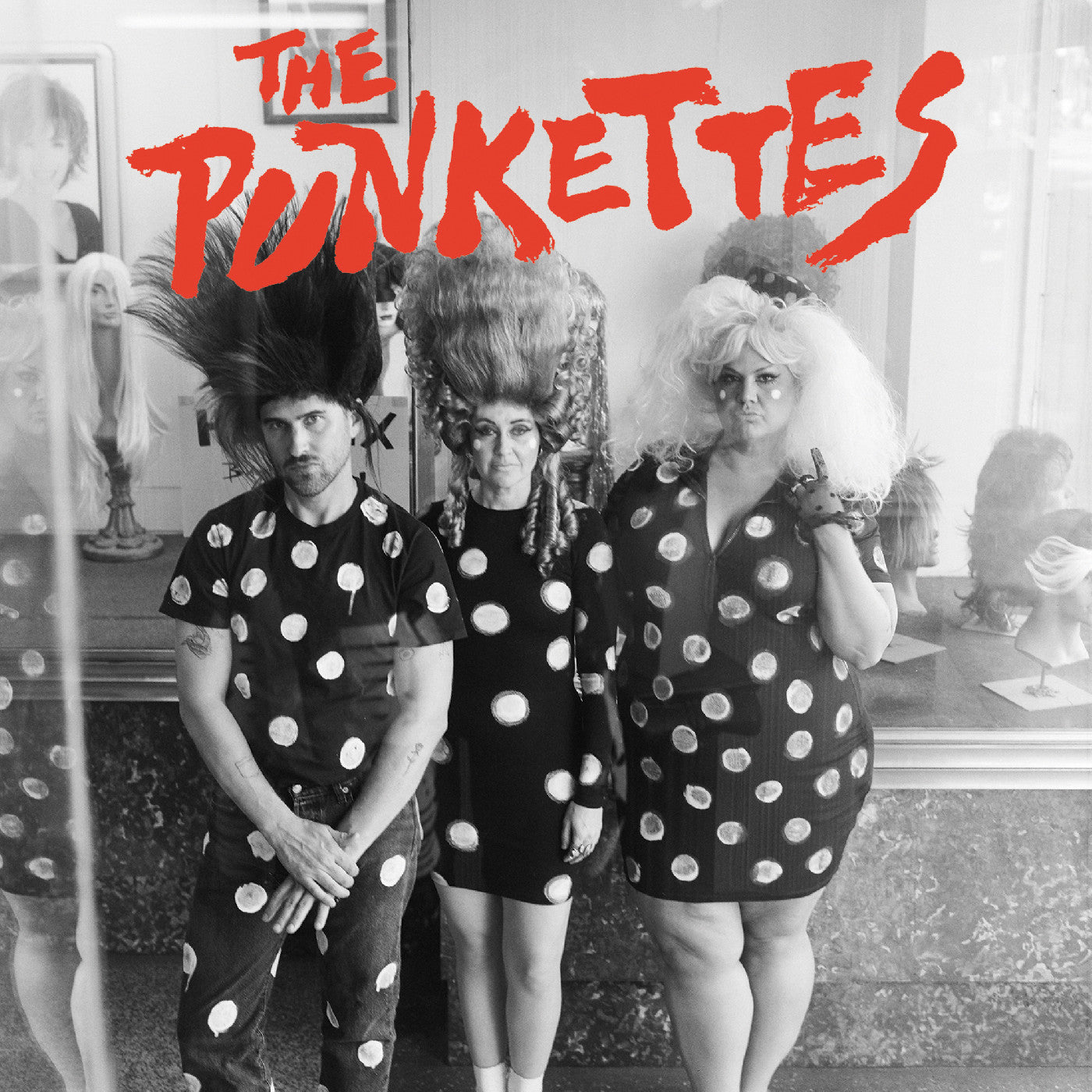 Hunx And His Punx | The Punkettes (Eco Mix Cherry Red Vinyl) - Vinyl