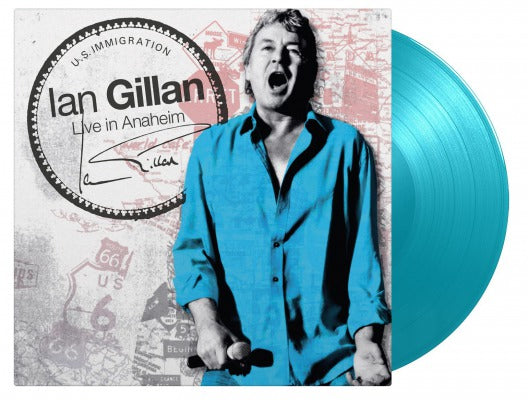Ian Gillan | Live In Anaheim (Limited Edition, Gatefold, 180-Gram Turquoise Colored Vinyl) [Import] (2 Lp's) - Vinyl