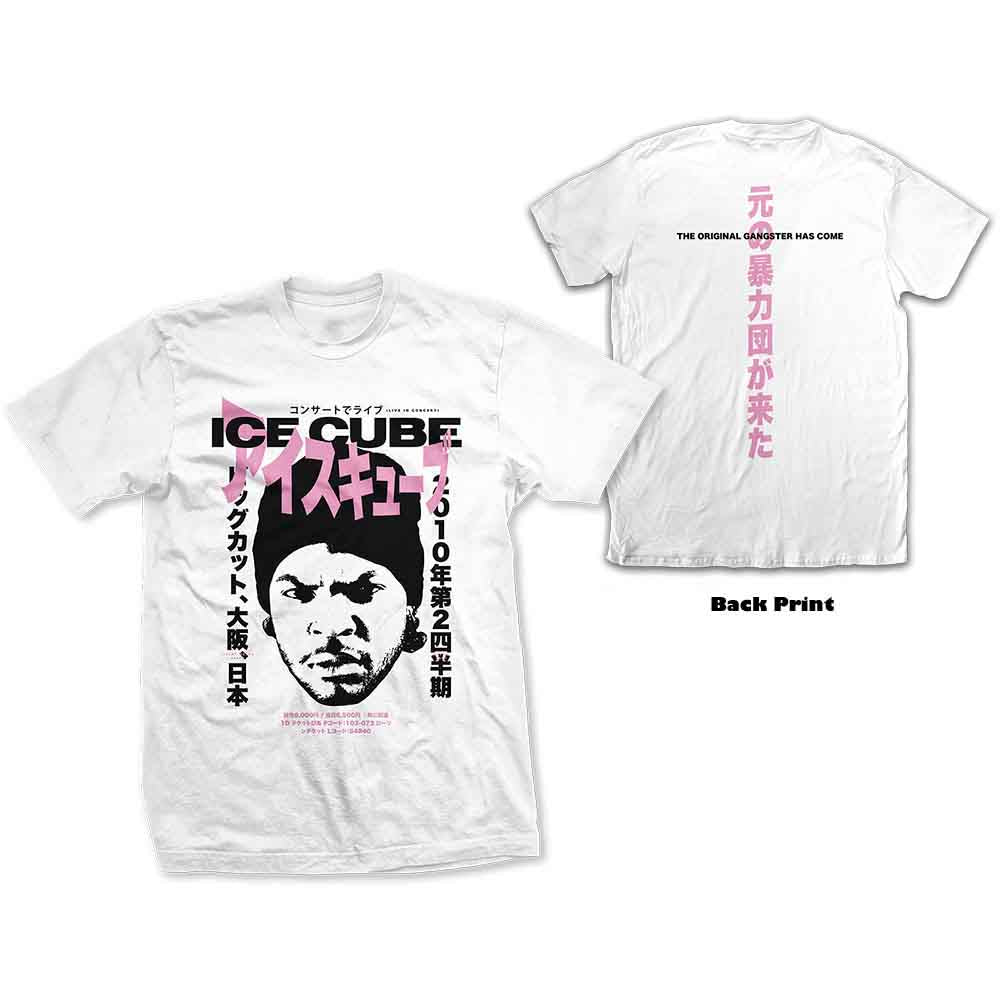 Ice Cube | Beanie Kanji - T-Shirt White