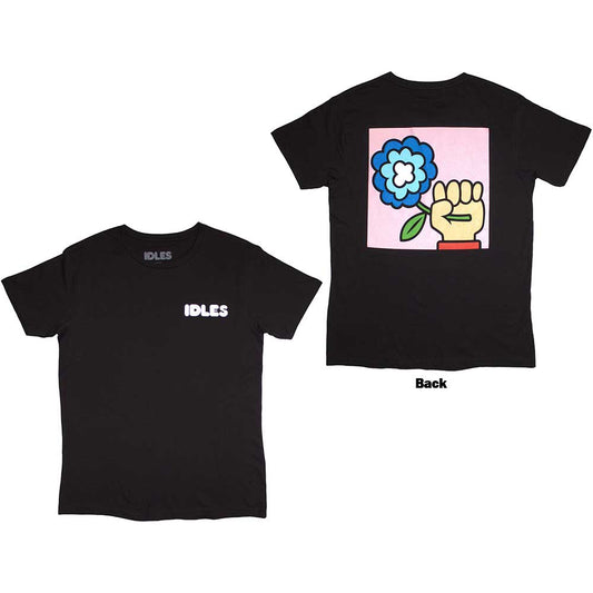 IDLES | Cartoon Flower - Black