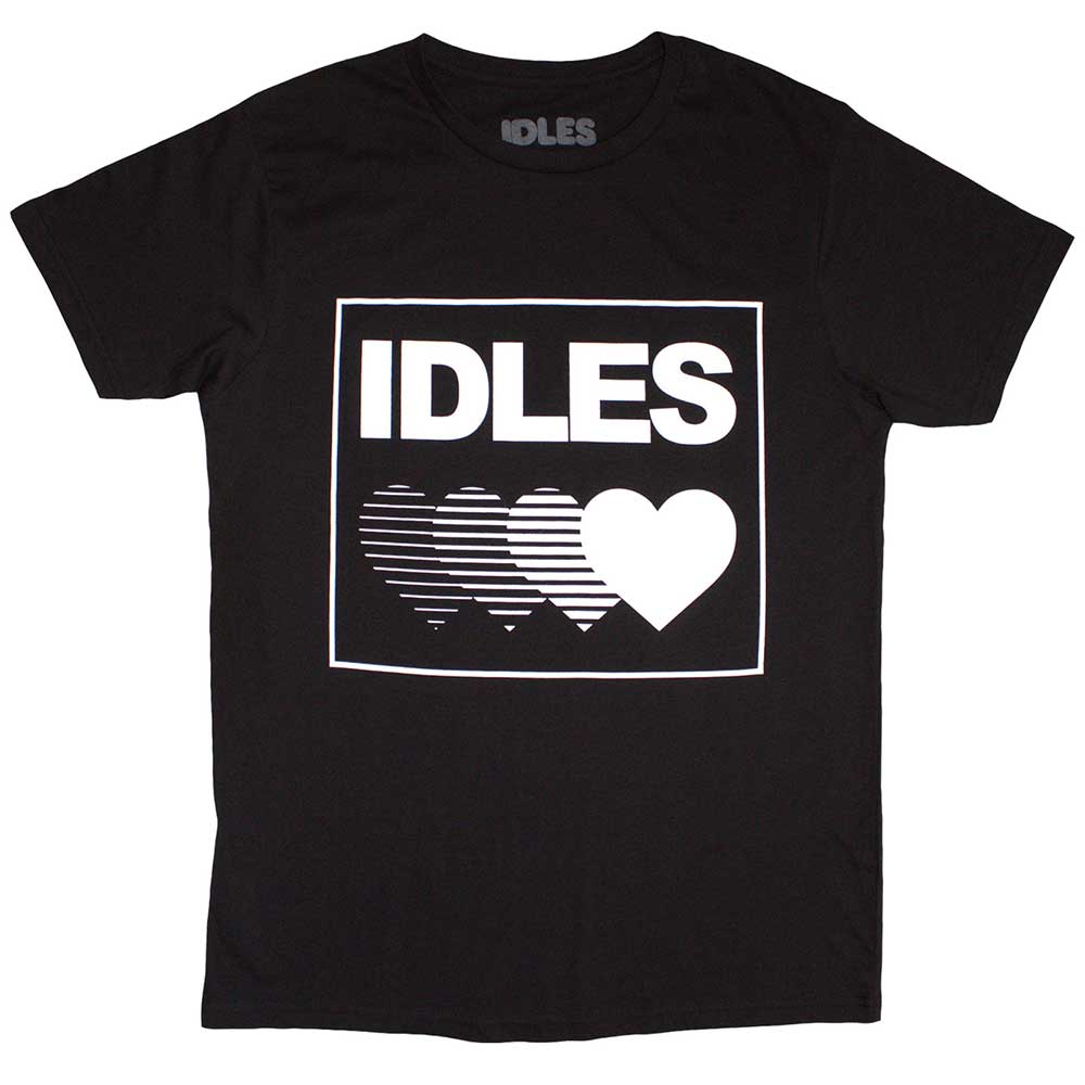 IDLES | Gradient Heart - Black