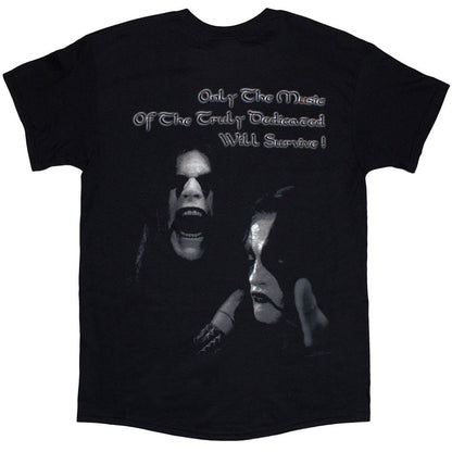Immortal | At The Heart Of Winter – Black (Back Print) - Apparel
