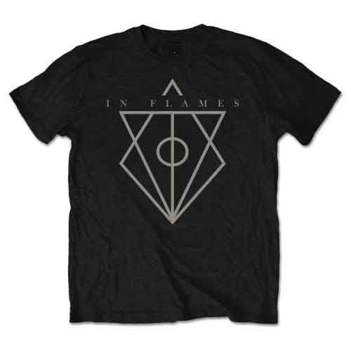 In Flames | Jester head - T-Shirt Black