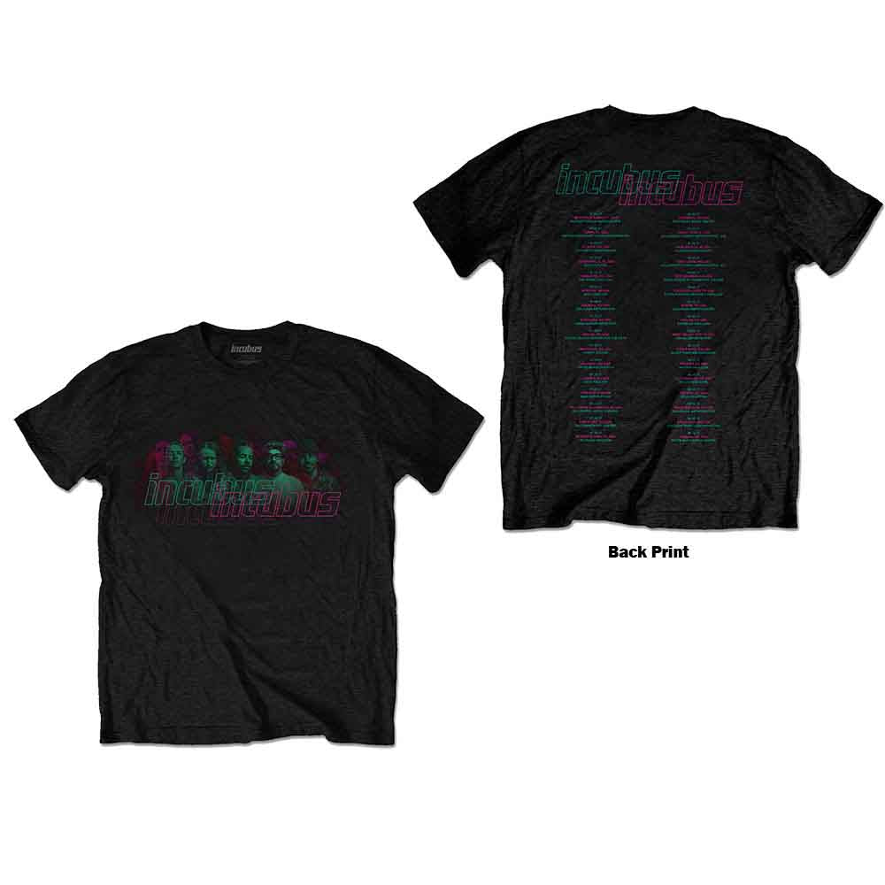 Incubus | 17 Tour - T-Shirt Black