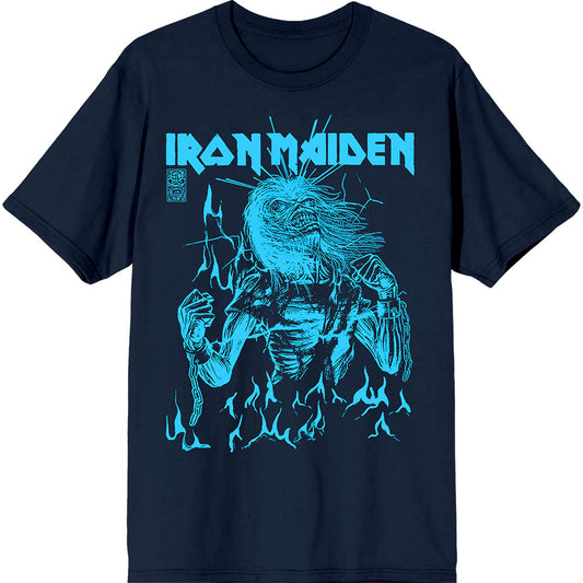 Iron Maiden | 50 Life After Death Flames Blue - Blue